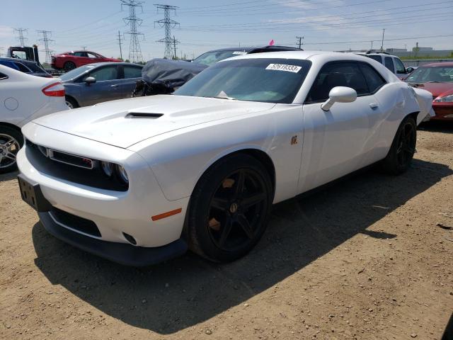 2C3CDZFJ7GH264588 - 2016 DODGE CHALLENGER R/T SCAT PACK WHITE photo 1