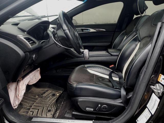 3LN6L5FC7HR636177 - 2017 LINCOLN MKZ RESERVE 黑色 照片 7