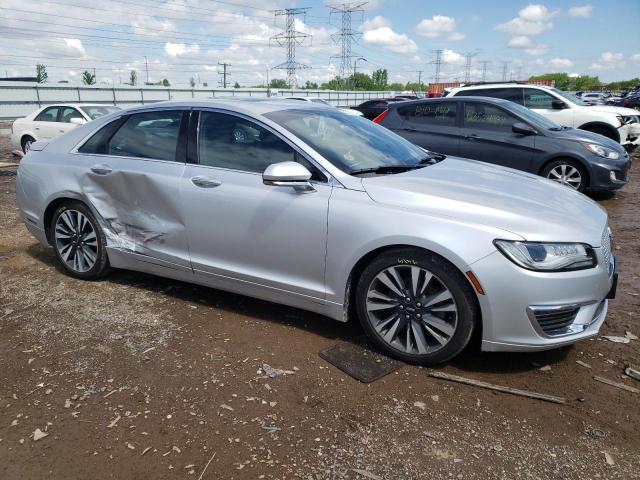 3LN6L5E92HR609541 - 2017 LINCOLN MKZ RESERVE ვერცხლისფერი ფოტო 4