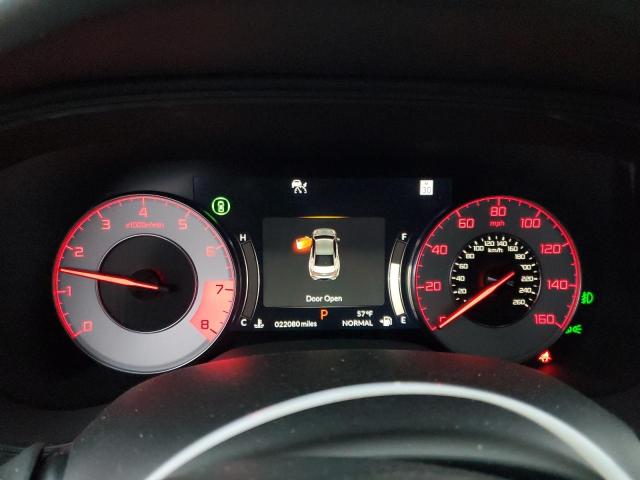 19UUB5F52NA002590 - 2022 ACURA TLX TECH A შავი ფოტო 9