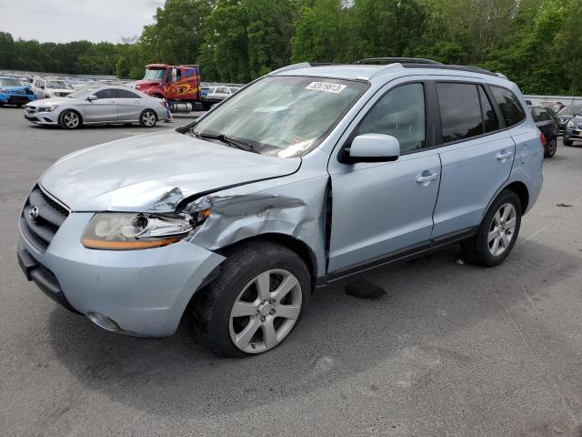 5NMSH73E07H008756 - 2007 HYUNDAI SANTA FE SE SILVER photo 1