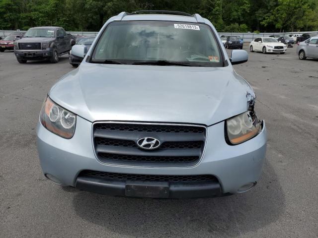 5NMSH73E07H008756 - 2007 HYUNDAI SANTA FE SE SILVER photo 5