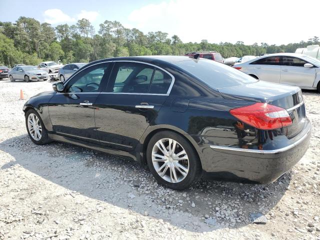 KMHGC4DD1CU191057 - 2012 HYUNDAI GENESIS 3.8L BLACK photo 2