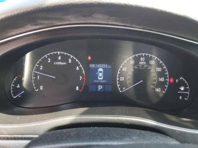 KMHGC4DD1CU191057 - 2012 HYUNDAI GENESIS 3.8L BLACK photo 9