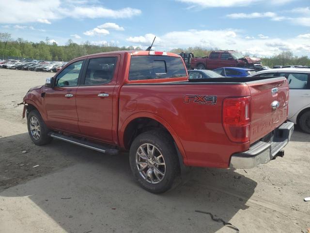 1FTER4FH6KLA69289 - 2019 FORD RANGER XL RED photo 2
