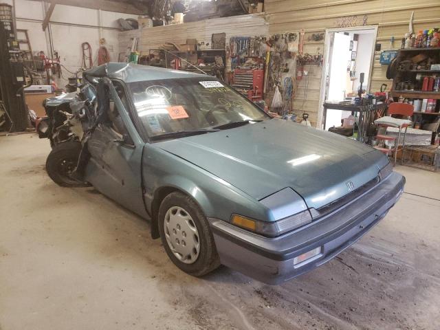 1HGCA6280KA011837 - 1989 HONDA ACCORD LXI BLUE photo 1