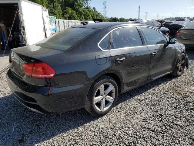 1VWBH7A37DC128370 - 2013 VOLKSWAGEN PASSAT SE BLACK photo 3