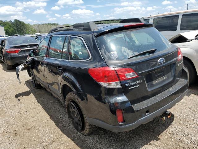 4S4BRCAC4B3441880 - 2011 SUBARU OUTBACK 2.5I BLACK photo 2