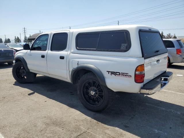 5TEGN92N14Z411524 - 2004 TOYOTA TACOMA DOUBLE CAB PRERUNNER WHITE photo 2