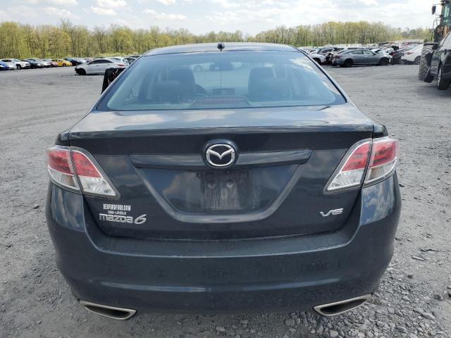 1YVHZ8CB5D5M08565 - 2013 MAZDA 6 GRAND TOURING CHARCOAL photo 6