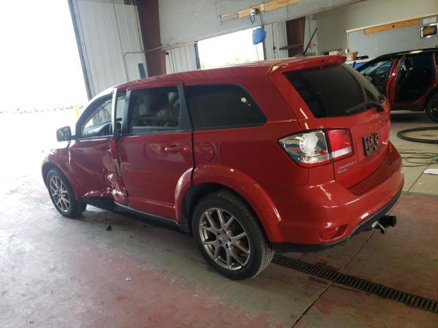 3C4PDDEGXHT685588 - 2017 DODGE JOURNEY GT RED photo 2