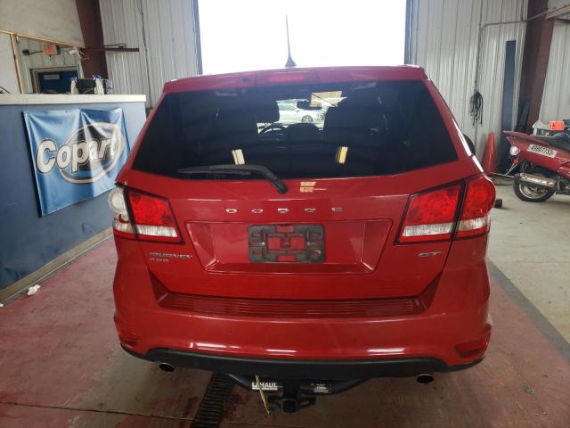 3C4PDDEGXHT685588 - 2017 DODGE JOURNEY GT RED photo 6