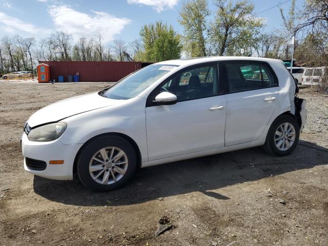 WVWDB7AJ3CW233383 - 2012 VOLKSWAGEN GOLF Սպիտակ լուսանկար 1
