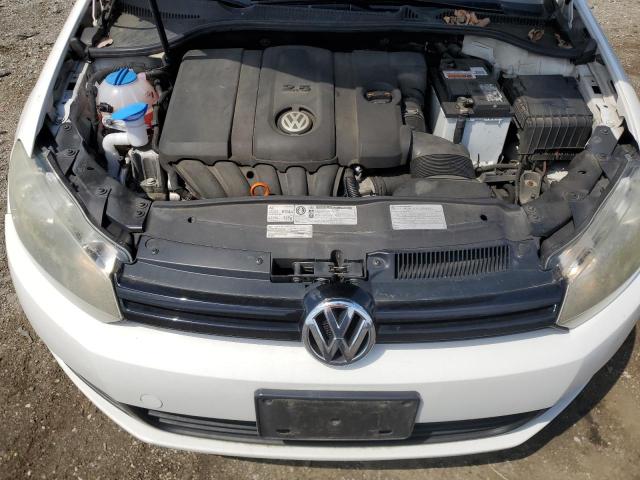 WVWDB7AJ3CW233383 - 2012 VOLKSWAGEN GOLF Սպիտակ լուսանկար 11