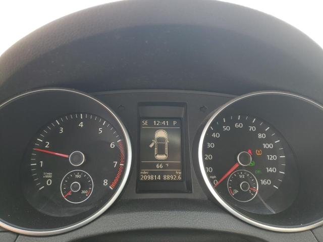 WVWDB7AJ3CW233383 - 2012 VOLKSWAGEN GOLF Սպիտակ լուսանկար 9