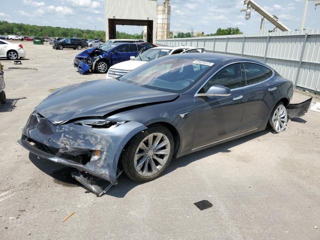 5YJSA1E26GF168467 - 2016 TESLA MODEL S Մոխրագույն լուսանկար 1