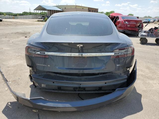 5YJSA1E26GF168467 - 2016 TESLA MODEL S Մոխրագույն լուսանկար 6