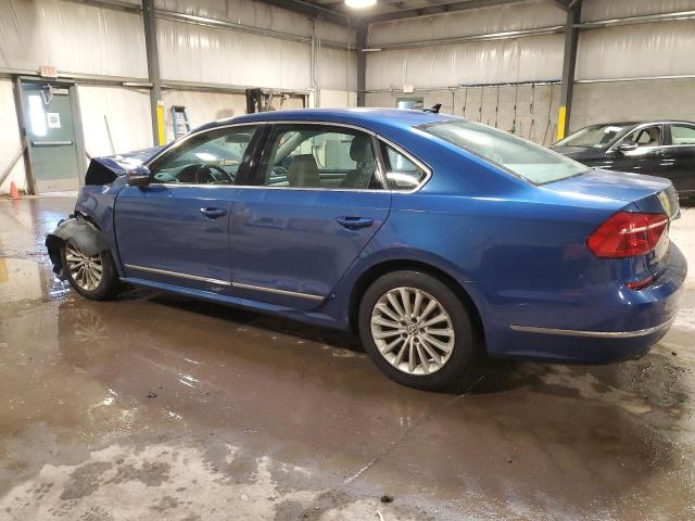 1VWBT7A30GC015136 - 2016 VOLKSWAGEN PASSAT SE BLUE photo 2