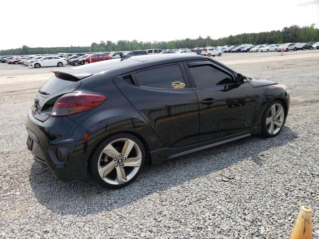 KMHTC6AE3DU137848 - 2013 HYUNDAI VELOSTER TURBO BLACK photo 3