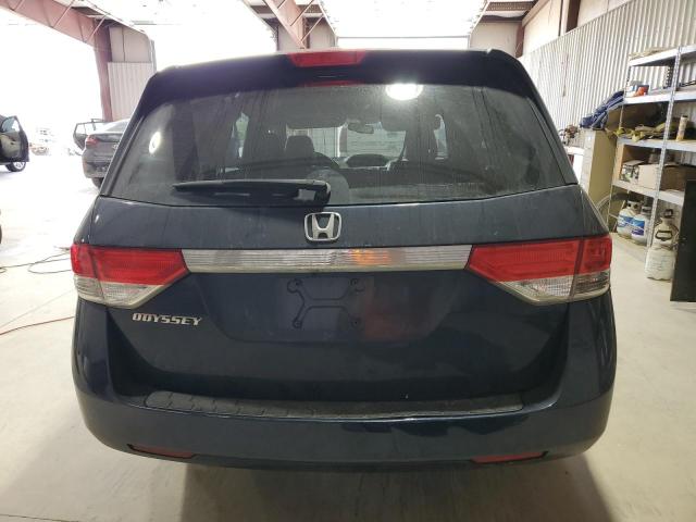 5FNRL5H63FB048395 - 2015 HONDA ODYSSEY EXL BLUE photo 6