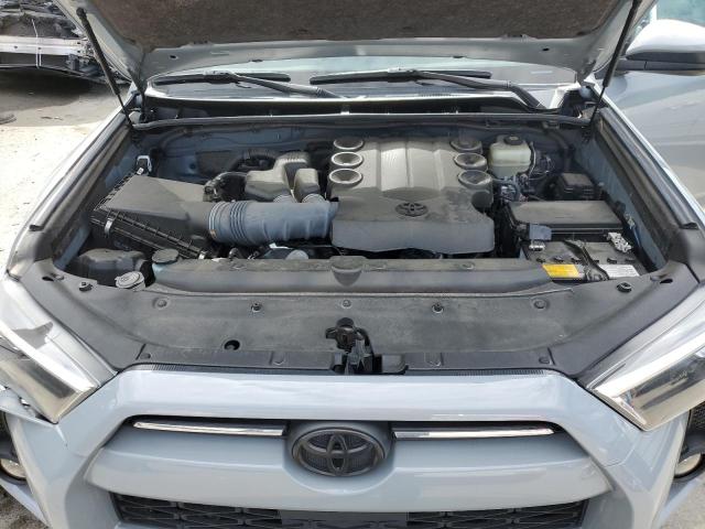 JTEBU5JR4M5956593 - 2021 TOYOTA 4RUNNER SR5/SR5 PREMIUM GRAY photo 12