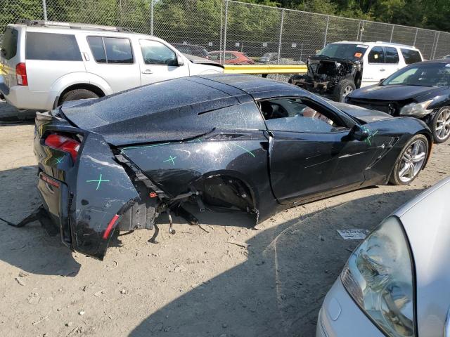 1G1YB2D70H5117861 - 2017 CHEVROLET CORVETTE STINGRAY 1LT BLACK photo 3