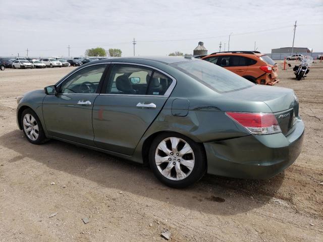 1HGCP36848A020881 - 2008 HONDA ACCORD EXL GREEN photo 2