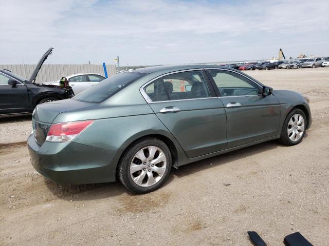 1HGCP36848A020881 - 2008 HONDA ACCORD EXL GREEN photo 3