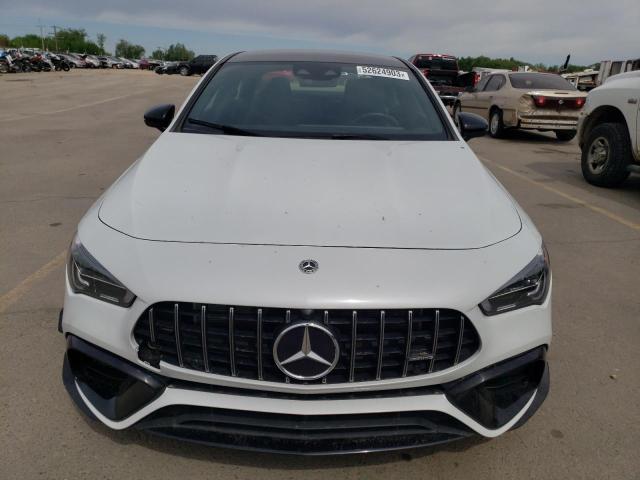 W1K5J5DBXLN083977 - 2020 MERCEDES-BENZ CLA 45 AMG WHITE photo 5