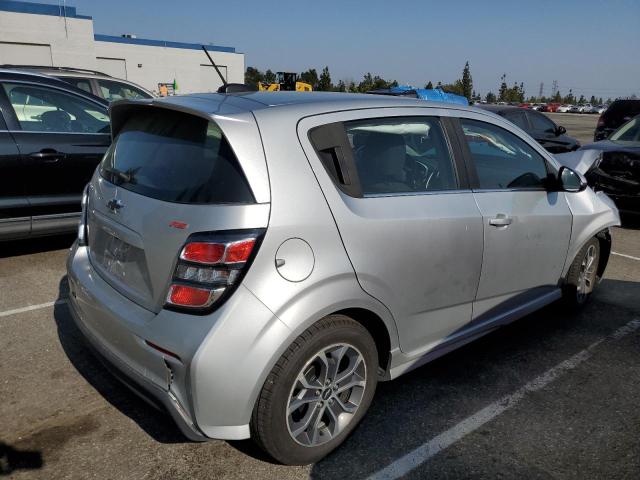 1G1JD6SBXL4139634 - 2020 CHEVROLET SONIC LT SILVER photo 3