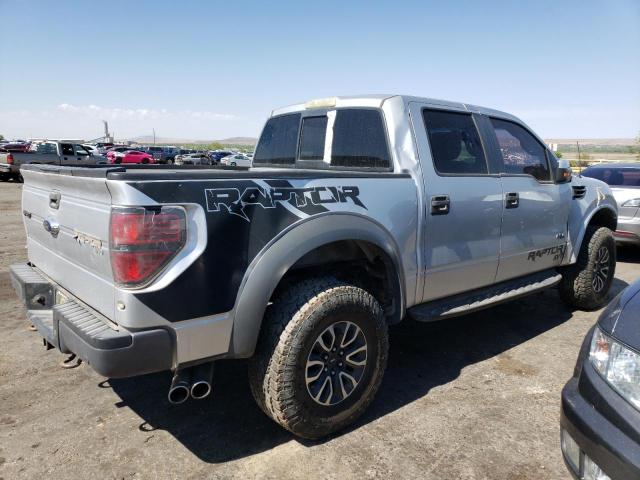 1FTFW1R63EFC15320 - 2014 FORD F150 SVT RAPTOR WHITE photo 3