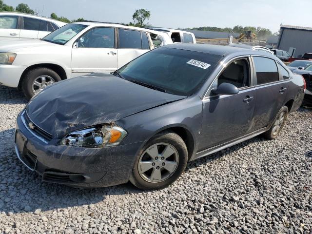 2G1WT57K391117815 - 2009 CHEVROLET IMPALA 1LT BLUE photo 1