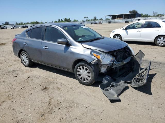 3N1CN7AP4HL874467 - 2017 NISSAN VERSA S GRAY photo 4