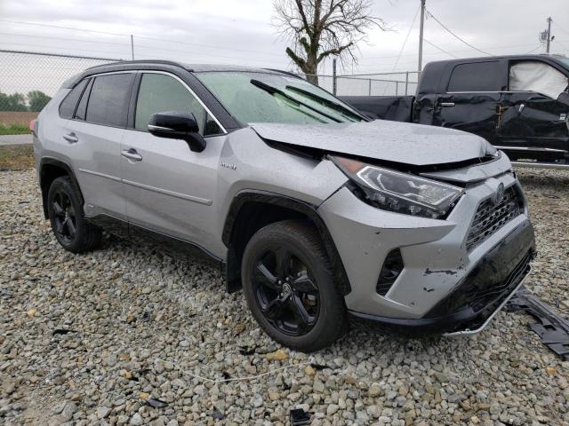 JTMEWRFV0LJ043831 - 2020 TOYOTA RAV4 XSE SILVER photo 4