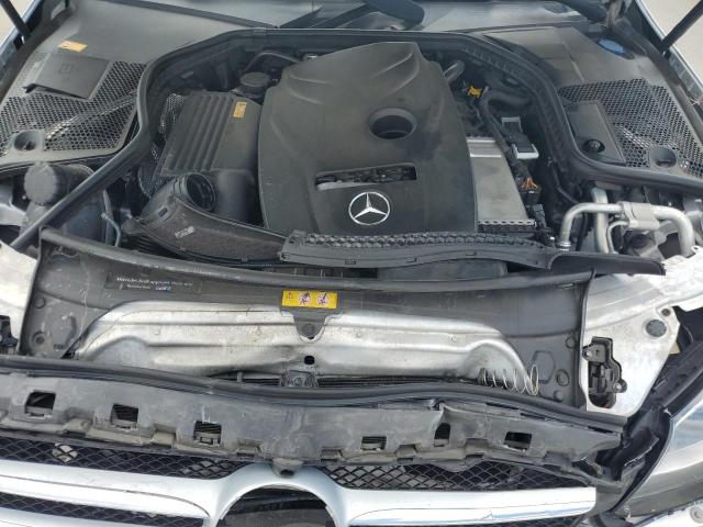 55SWF4KB7GU135887 - 2016 MERCEDES-BENZ C 300 4MATIC SILVER photo 11