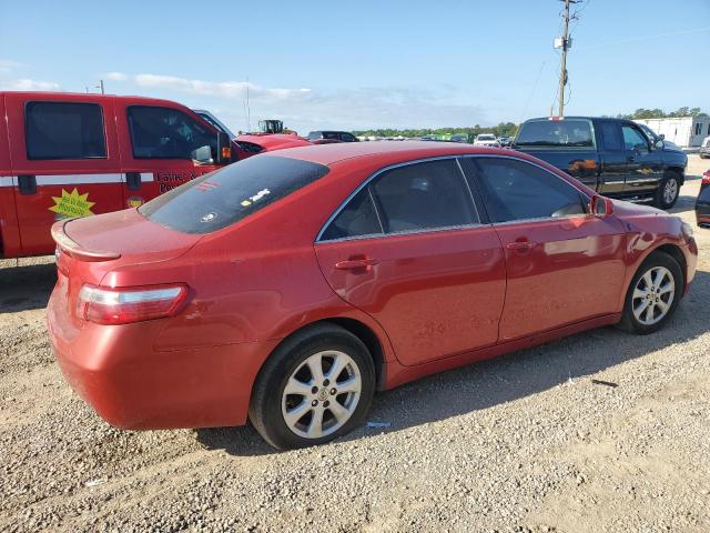 4T1BE46K97U019459 - 2007 TOYOTA CAMRY CE RED photo 3