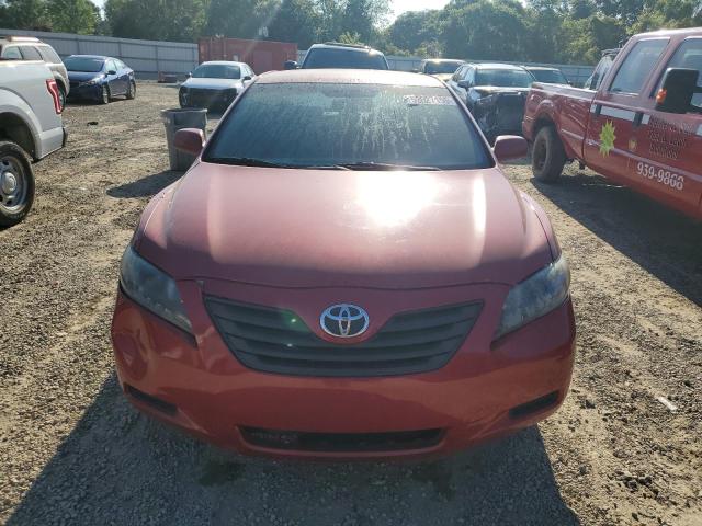 4T1BE46K97U019459 - 2007 TOYOTA CAMRY CE RED photo 5