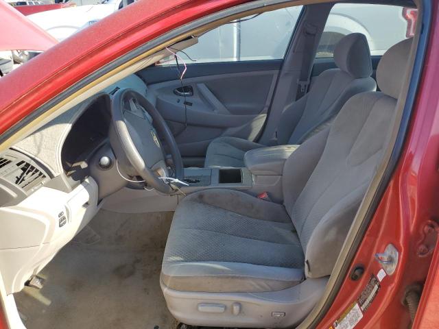 4T1BE46K97U019459 - 2007 TOYOTA CAMRY CE RED photo 7