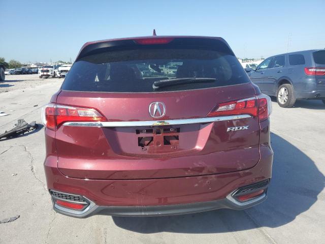 5J8TB4H70JL022422 - 2018 ACURA RDX ADVANCE MAROON photo 6