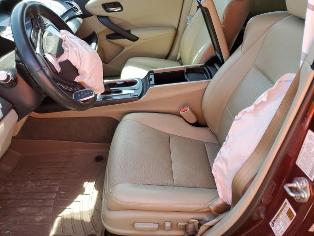5J8TB4H70JL022422 - 2018 ACURA RDX ADVANCE MAROON photo 7