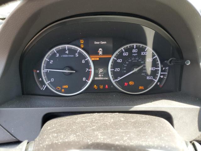 5J8TB4H70JL022422 - 2018 ACURA RDX ADVANCE MAROON photo 9