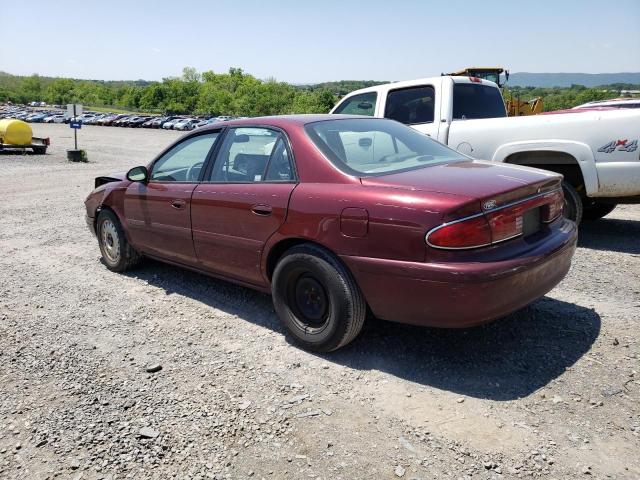 2G4WY55J7Y1257928 - 2000 BUICK CENTURY LIMITED MAROON photo 2