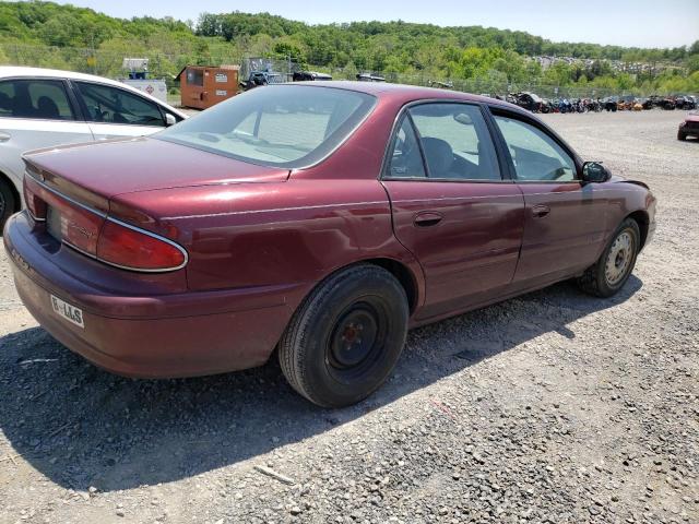 2G4WY55J7Y1257928 - 2000 BUICK CENTURY LIMITED MAROON photo 3