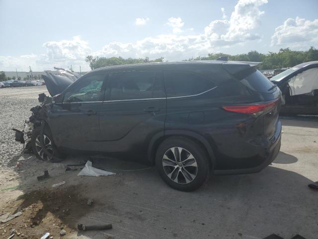 5TDHZRAHXNS554247 - 2022 TOYOTA HIGHLANDER XLE BLACK photo 2