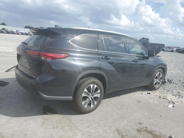 5TDHZRAHXNS554247 - 2022 TOYOTA HIGHLANDER XLE BLACK photo 3