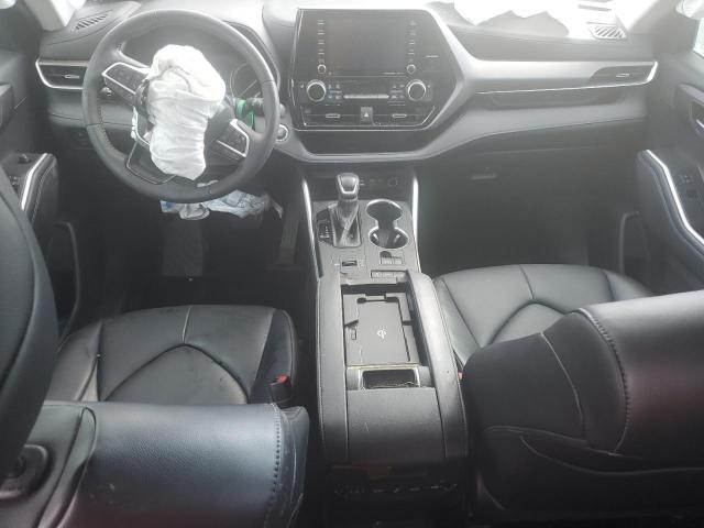 5TDHZRAHXNS554247 - 2022 TOYOTA HIGHLANDER XLE BLACK photo 8