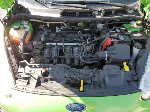 3FADP4FJ3EM114184 - 2014 FORD FIESTA TITANIUM GREEN photo 11