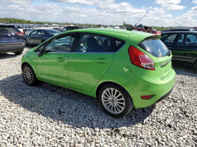 3FADP4FJ3EM114184 - 2014 FORD FIESTA TITANIUM GREEN photo 2