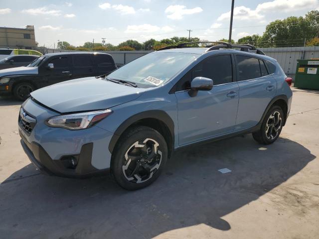 JF2GTHMC8M8377046 - 2021 SUBARU CROSSTREK LIMITED TURQUOISE photo 1