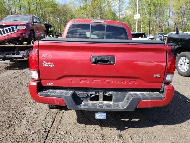 3TMCZ5AN1GM030822 - 2016 TOYOTA TACOMA DOUBLE CAB RED photo 6